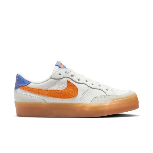 Nike SB Women's Pogo Plus Premium in Summit White/Bright Mandarin