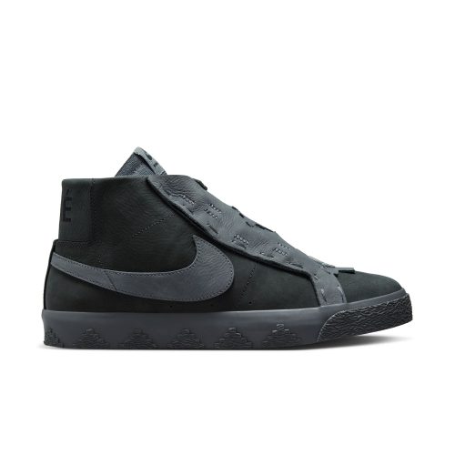 Nike SB Di'Orr Greenwood Zoom Blazer Mid Decon shoes with retro branding and durable construction.