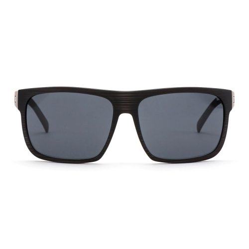 OTIS After Dark sunglasses, black woodland matte frame, grey polarized lenses, durable design.